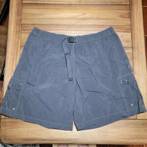 Columbia Sportswear Swim Trunks Black w/ Belt - Size 3X